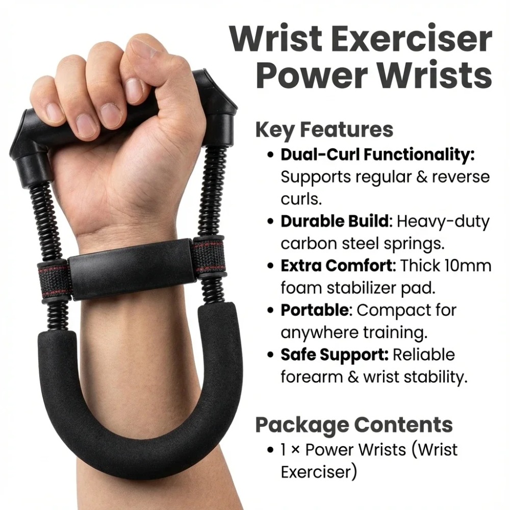 Sports Equipment Near Me - Power Wrist Exerciser Portable Forearm Strength