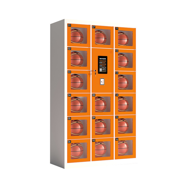 Sports Equipment Locker - CX Basketball Rental Storage Cabinet 10