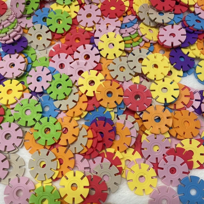 200pcs snow flake toy educativ - Spike Ball Game recension och pris