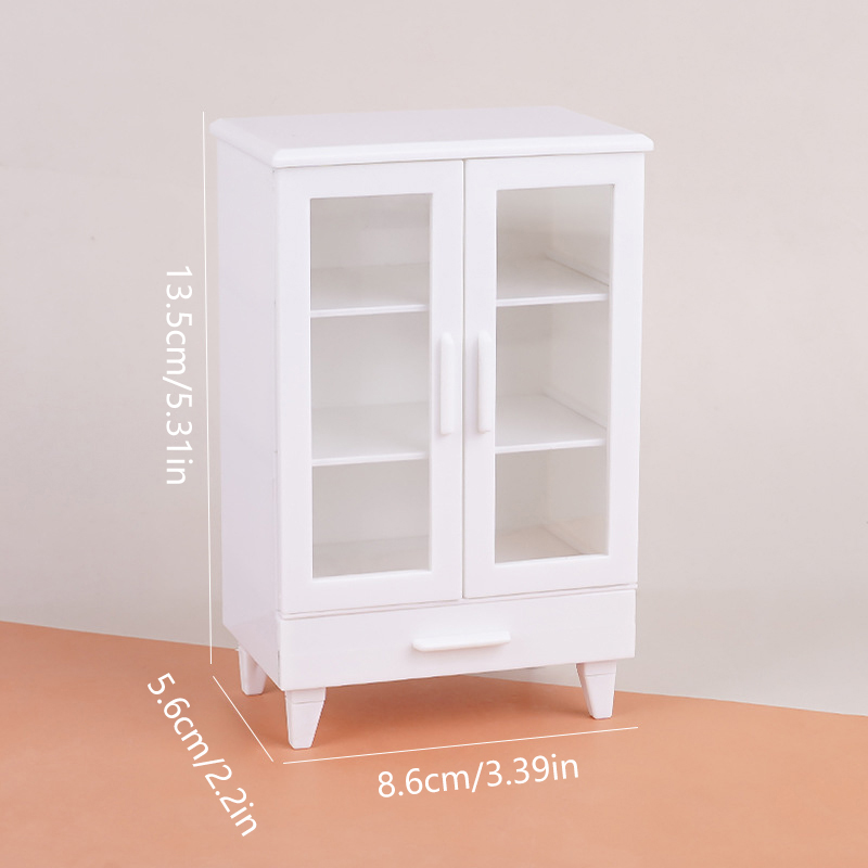1:12 Dollhouse Miniature White - Sports Equipment Locker recension och pris