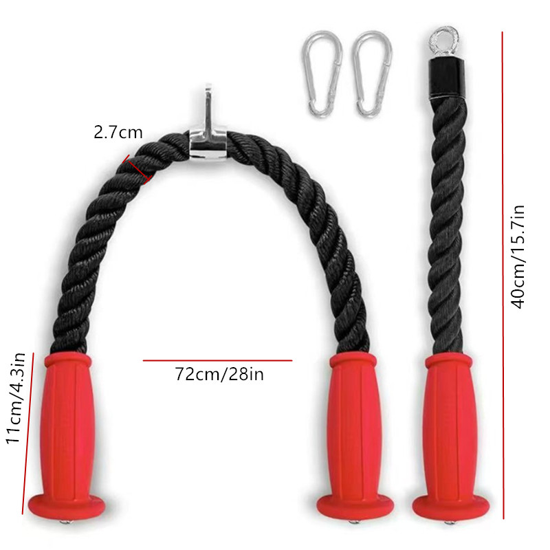 Ergonomic Tricep Ropes Non-Sli - Sports Equipment Near Me recension och pris