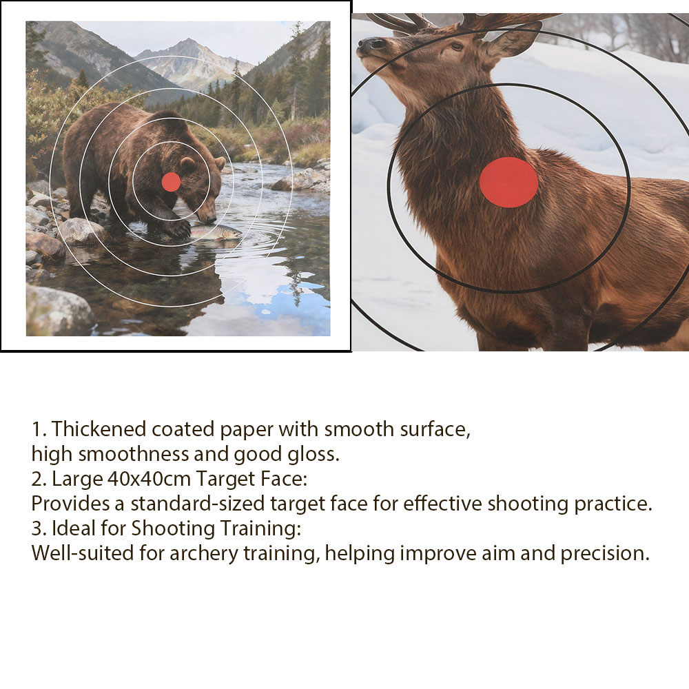 40x40cm Shooting Target Paper  - Archery Target Face recension och pris