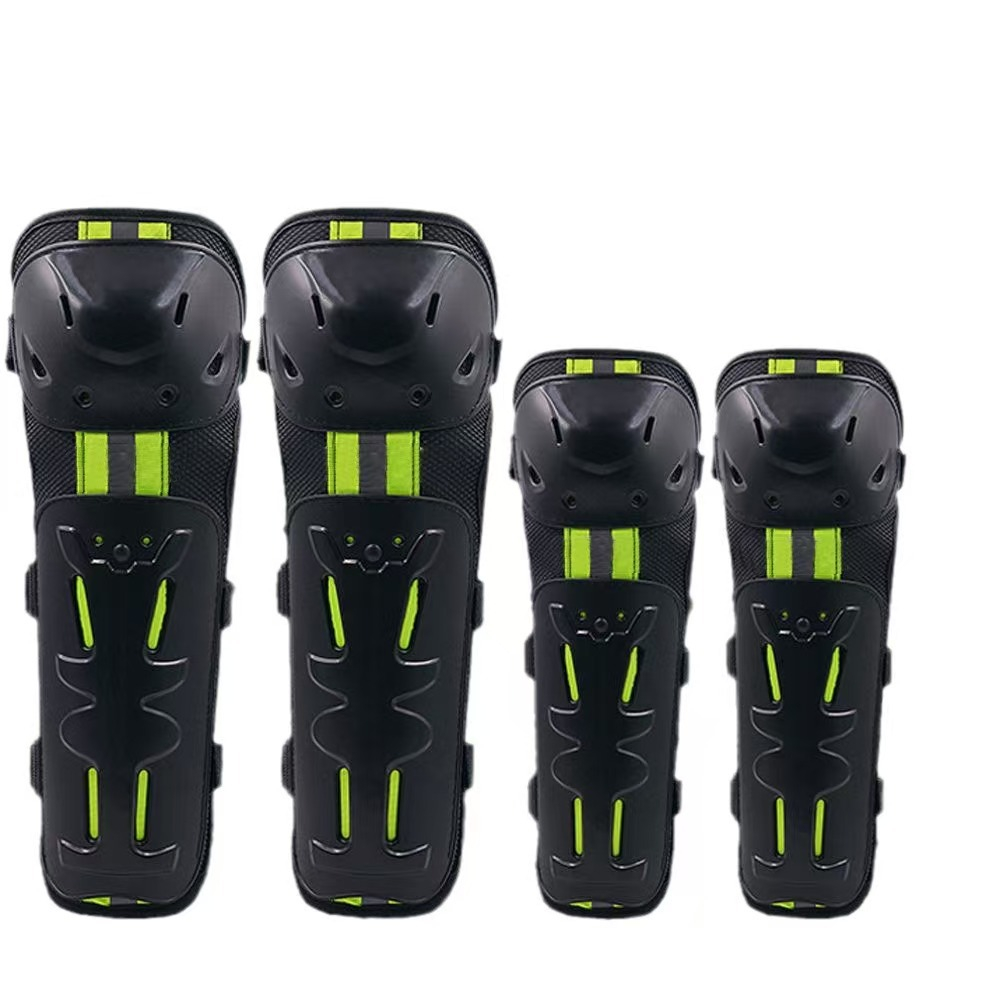 Green Red Motorcycle Knee Pads - Sports Equipment Knee Support recension och pris